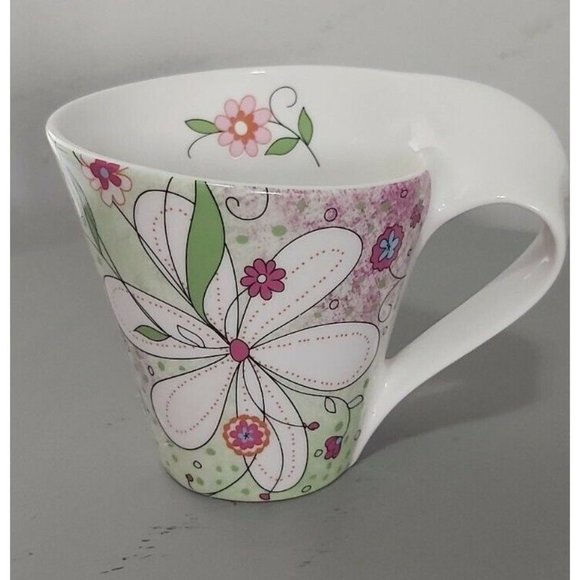 Teaopia Ceramic Teacup And Serving Plate Matched Set Spring Floral - Picture 7 of 10